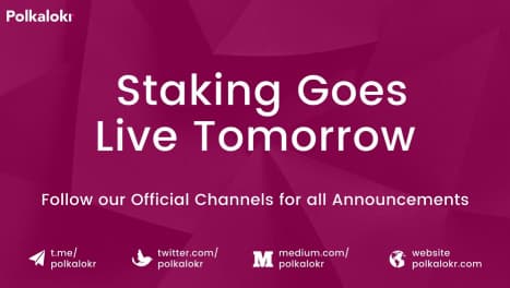 On-chain staking